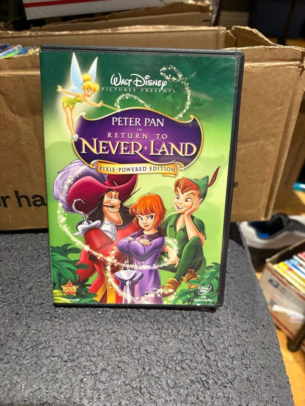 Peter Pan in Return to Never Land dvd